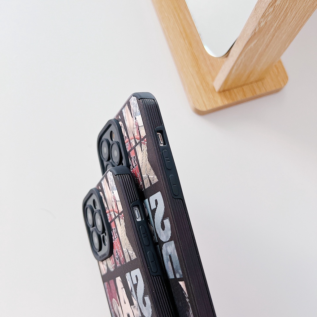 Ốp Điện Thoại Da Chống Sốc Thời Trang Cho iPhone 14 / 13 / 12 / 11 / X / 8 / 7P