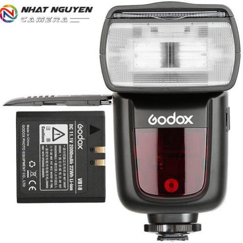 Đèn Flash Godox V860II Cho Fujifilm (Kèm pin và sạc) - Flash Canon Godox V860 Fujifilm II