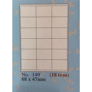 Giấy in mã vạch tomy a4 149 18 tem 68x47mm