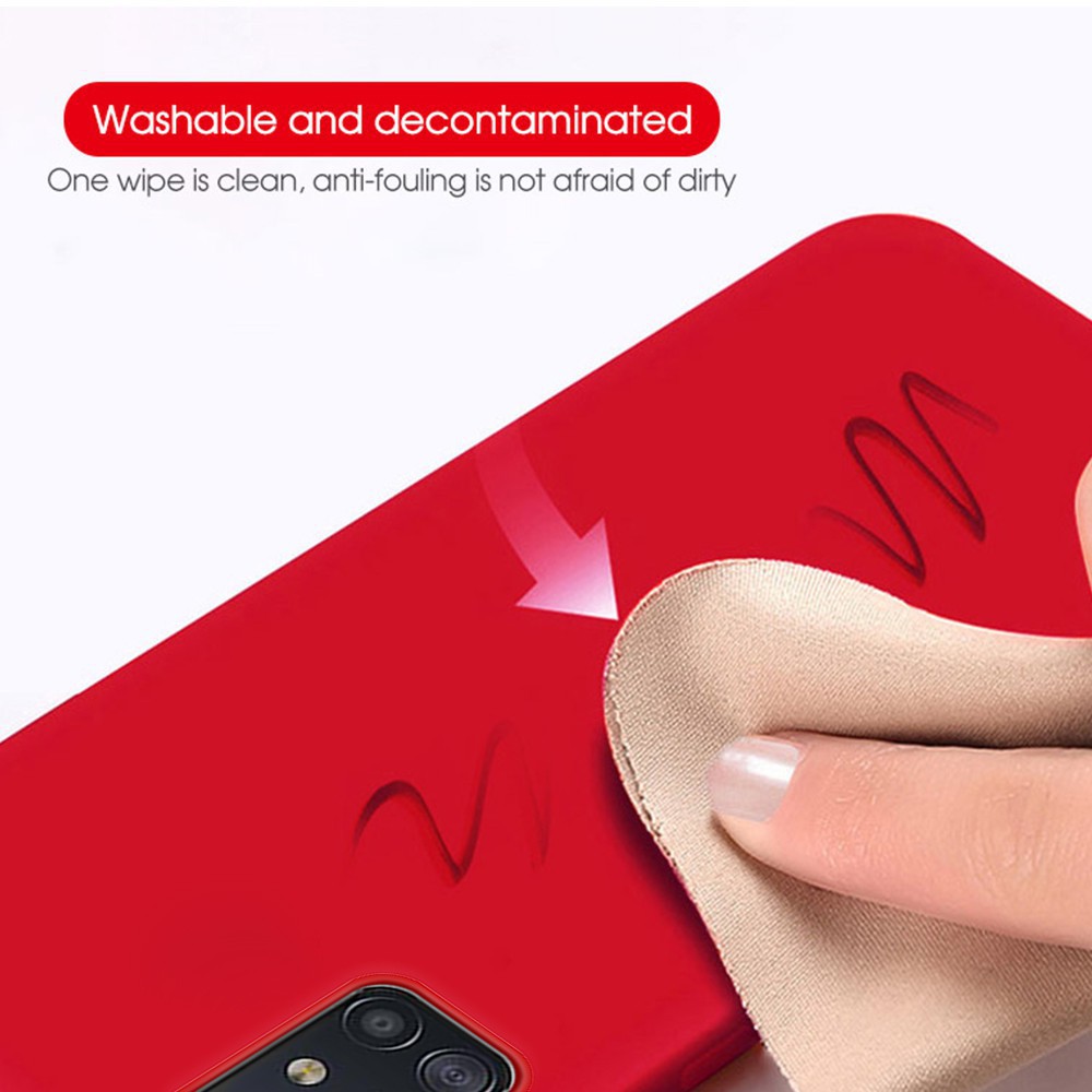 Original Liquid Silicone Case Samsung Galaxy A52S A52 A72 A32 4G A50 A50S A30S A51 A71 Note 20 Ultra