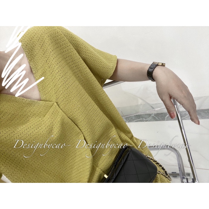 Đầm len suông cổ V kiểu cách basic nhẹ nhàng tinh tế, chất len lúa siêu mềm siêu nhẹ mặc cực mê - Almaz Fashion