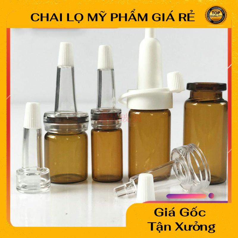 [50c] Nút Chiết Đầu Bóp Lọ Tế Bào Gốc, Tinh Chất, Serum, Tinh Dầu, phụ kiện du lịch