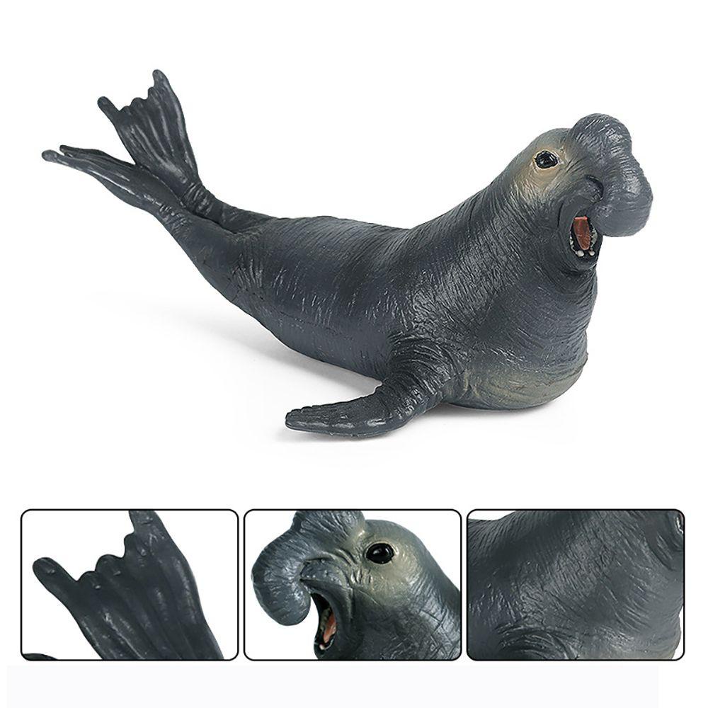 NIUYOU Mô Hình Chú Voi Biển Đồ Chơi Giáo Dục Sớm Cho Bé