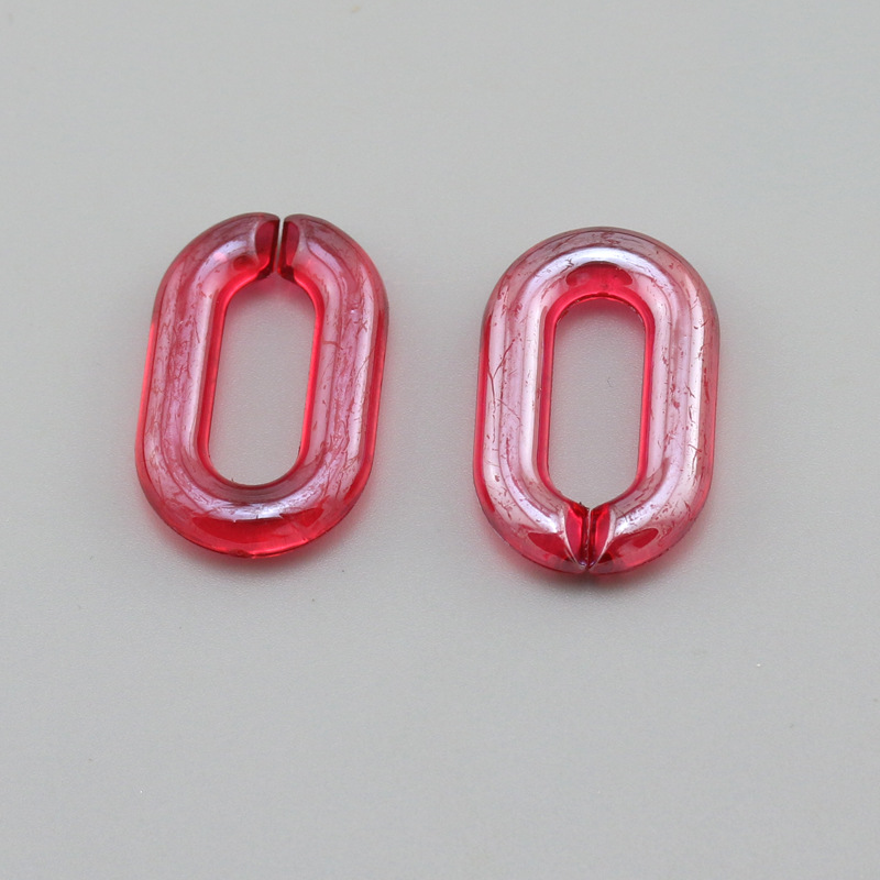 Set 20 Phụ Kiện Hình Chữ U Bằng Nhựa Acrylic Trong Suốt Dùng Để Tự Làm Túi Xách