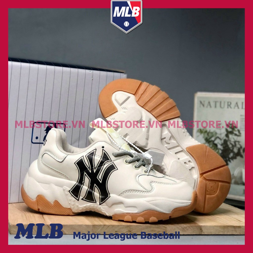 Giày MLB Nam Nữ, Giày Boston Nữ Sneaker Đế 2 Lớp Tăng Chiều Cao 4CM Hàng Đẹp Full Box | BigBuy360 - bigbuy360.vn