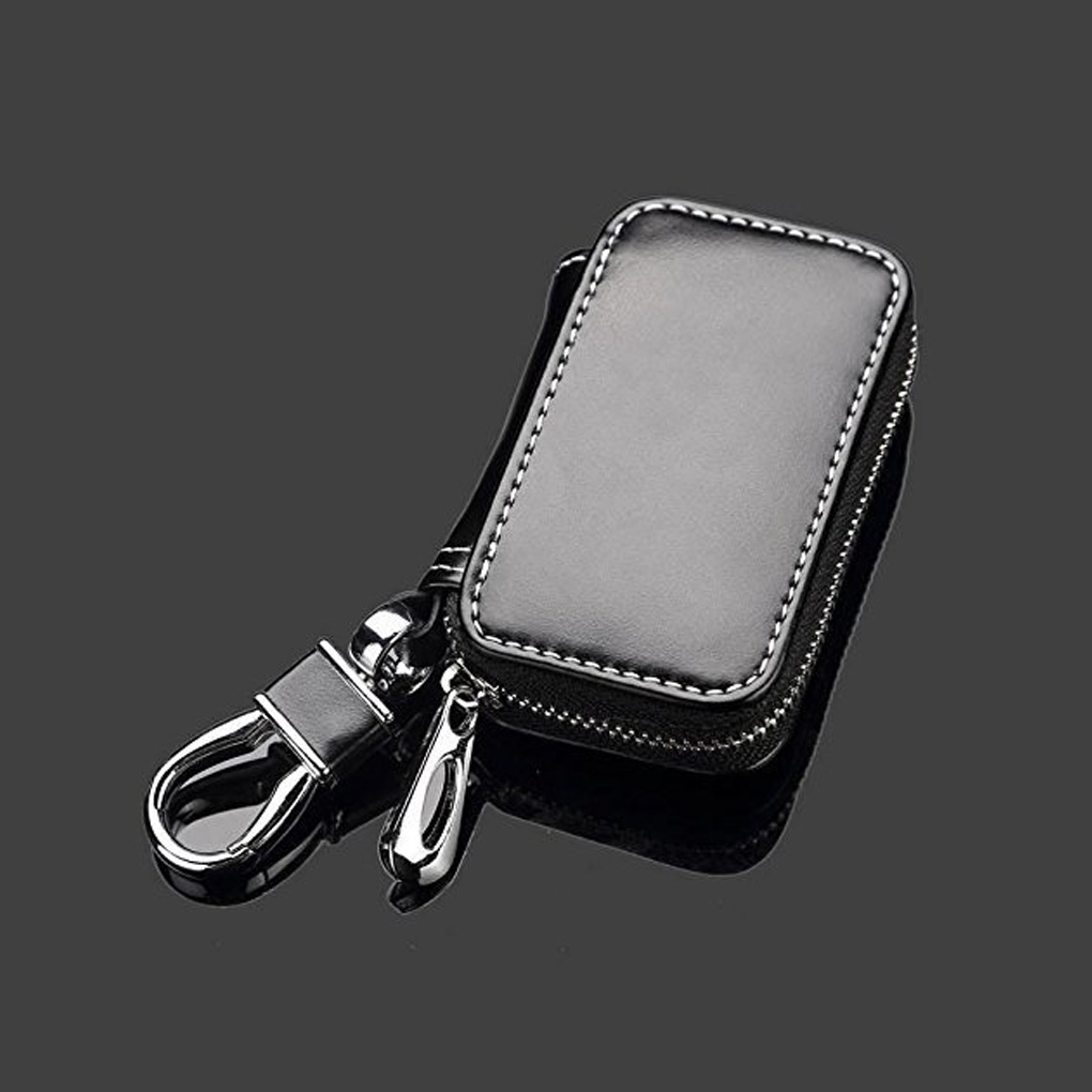 Leather Car Key Storage Organization Holder Hanging Key Wallet Purse Keys Case Bags Chain for Honda Volkswagen Buick