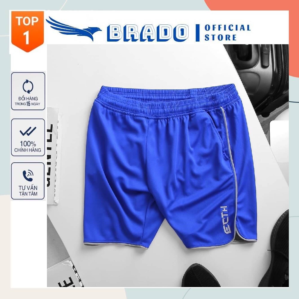 Quần đùi nam, quần tập gym ECHT chơi thể thao, mặc ở nhà kiểu dáng đẹp chất vải Thun Lạnh Thái cao cấp co giãn 4 chiều