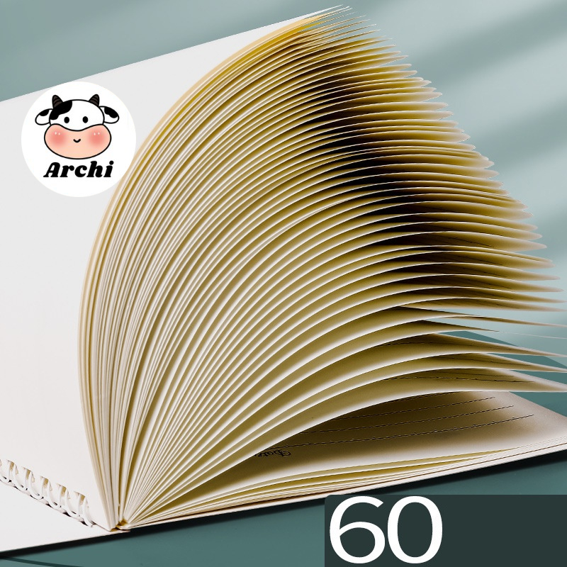 Vở lò xo kép kẻ ngang kích thước B5 tiêu chuẩn 60 trang bìa in hình dễ thương