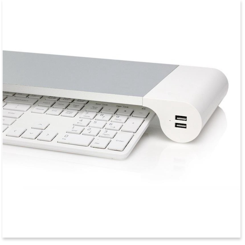 🇳 🇪 🇼®️ Đế nhôm Màn hình, Macbook SpaceBar sạc USB cao cấp