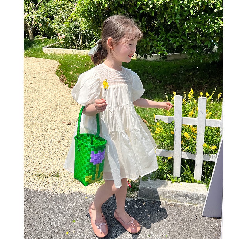 Đầm Công Chúa Mùa Hè Mỏng Cao Cấp Hợp Thời Trang Cho Bé Gái