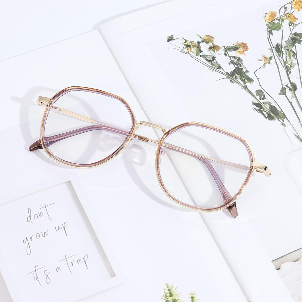 EUCA Mắt Kính Gọng Tròn Siêu Nhẹ Chống Tia UV