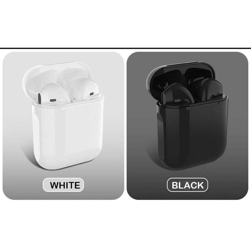 Dllencase Tai nghe ko dây Bluetooth 5.0 I12 Tws có hộp sạc cho ĐT ip Android Xiaomi A200