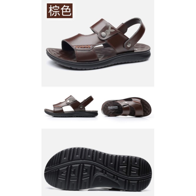 Giày Sandal Đế Mềm Chống Trượt Size 37-47 Cho Nam