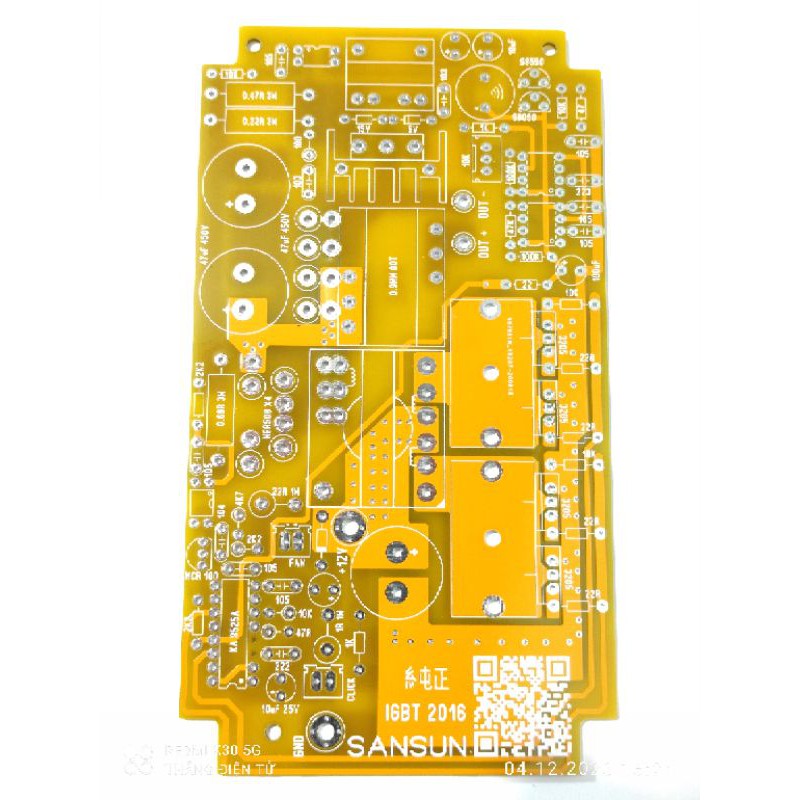 Mạch in 4fet băm IGBT