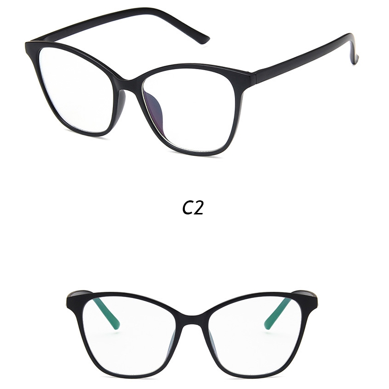 Mắt Kính Gọng To Hình Mắt Mèo Thời Trang Cho Nữ