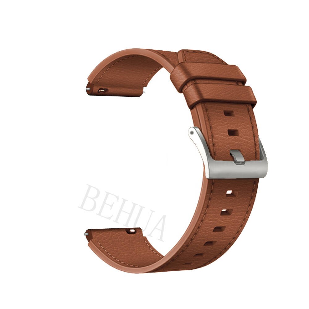 Dây Đeo Bằng Da Thật 22mm Thay Thế Cho Đồng Hồ Huawei Watch Gt 2 Pro Samsung Galaxy Watch 3 45mm