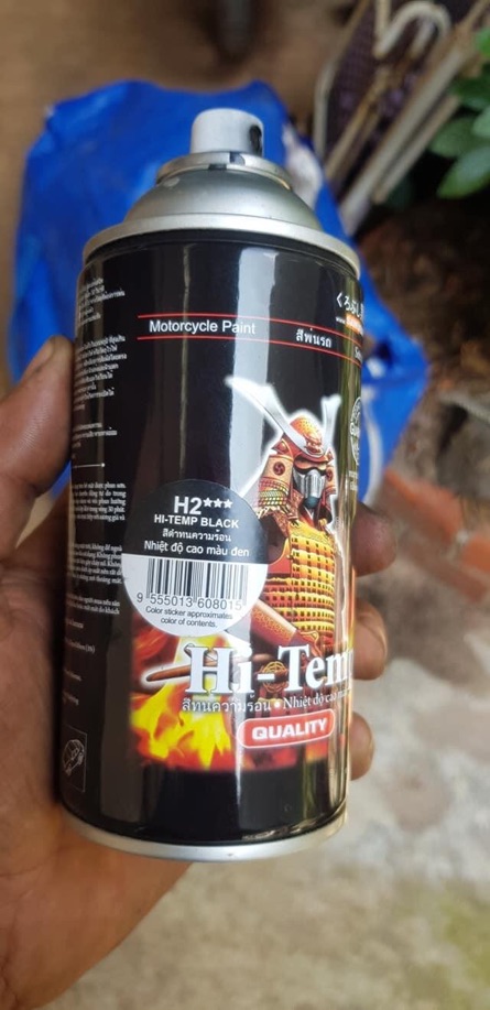 Chai Sơn Bô chống cháy , chịu nhiệt H2 Sumurai chính hãng