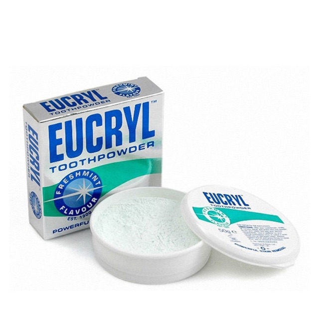 Bột làm trắng răng EUCRYL Tooth Powder 50g