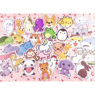 Sticker hình dán dễ thương cho bé, hình dán con vật, hình dán xe cộ ngộ nghĩnh