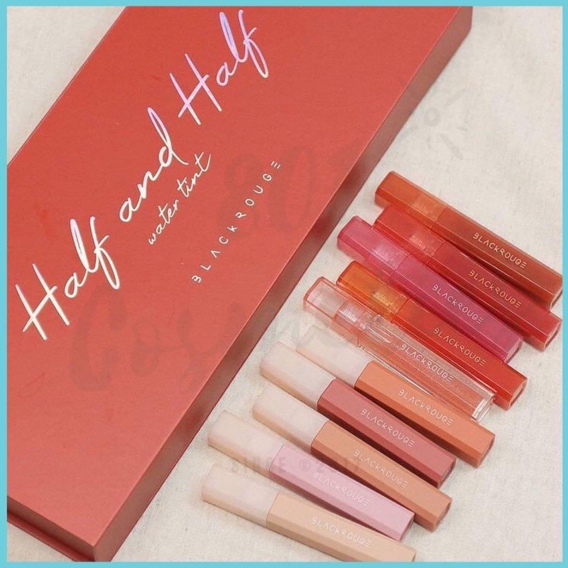 Son Kem Lì Mịn Black Rouge Half N Half Water Velvet (HV) _ Hàng Chuẩn _  Vari Waxingcream | BigBuy360 - bigbuy360.vn