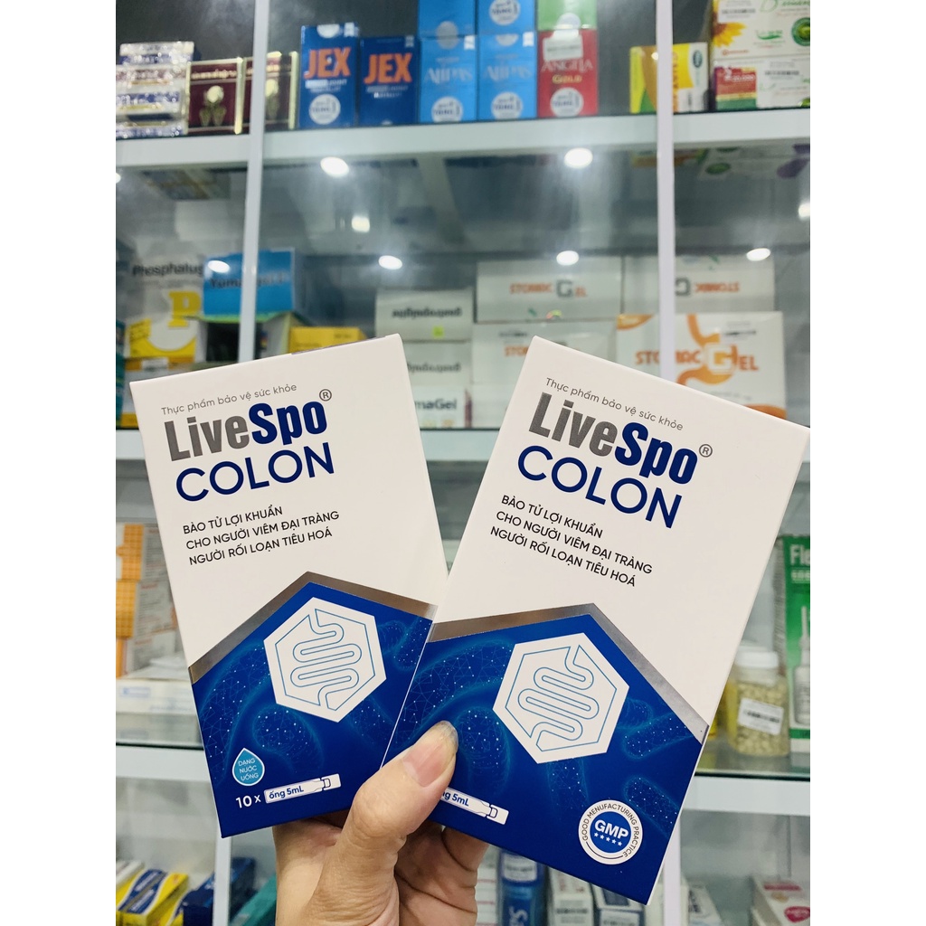 LiveSpo Colon-Bào tử lợi khuẩn cho người viêm đại tràng, rối loạn tiêu hóa