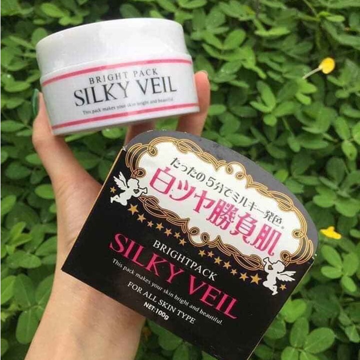 Kem Dưỡng Trắng Da Toàn Thân Silky Veil Bright Pack 100g