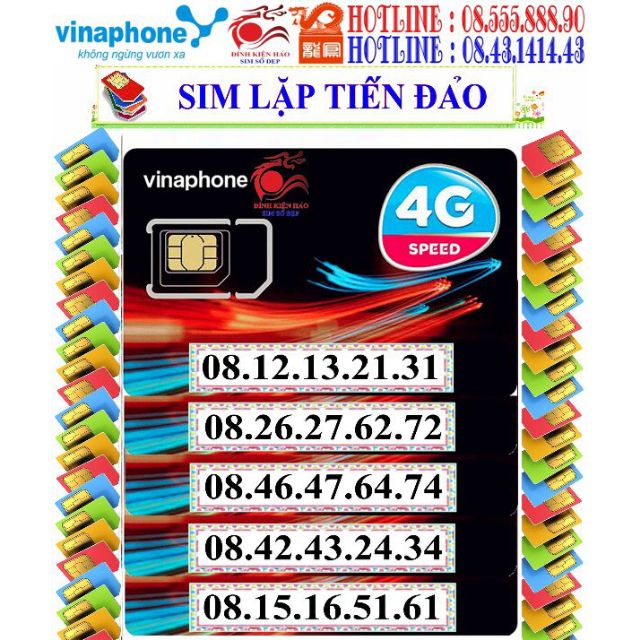 Sim lặp tiến đảo vinaphone