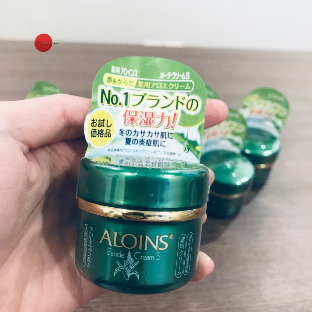 KEM LÔ HỘI DƯỠNG TRẮNG DA ALOINS EAUDE CREAM S 35g