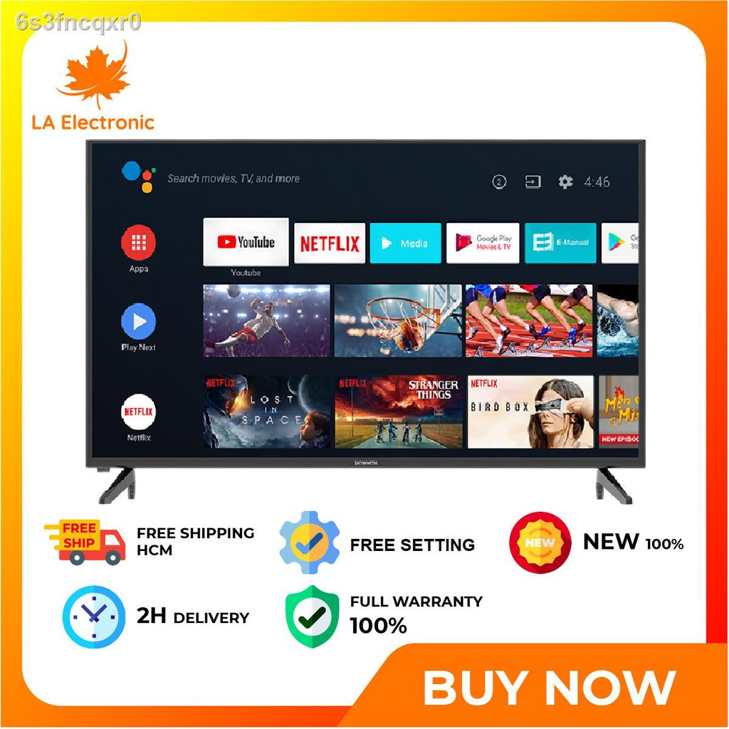 ✴♚✧Smart Tivi Skyworth 42 inch 42STC6200 - Miễn phí vận chuyển HCM - Tái hiện dải màu sắc mở rộng, mượt mà hơn với công
