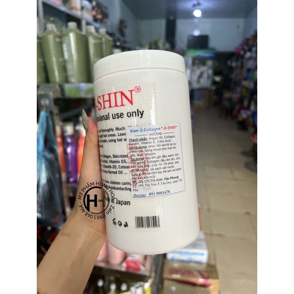 Kem hấp ủ tóc collagen Ji-shin