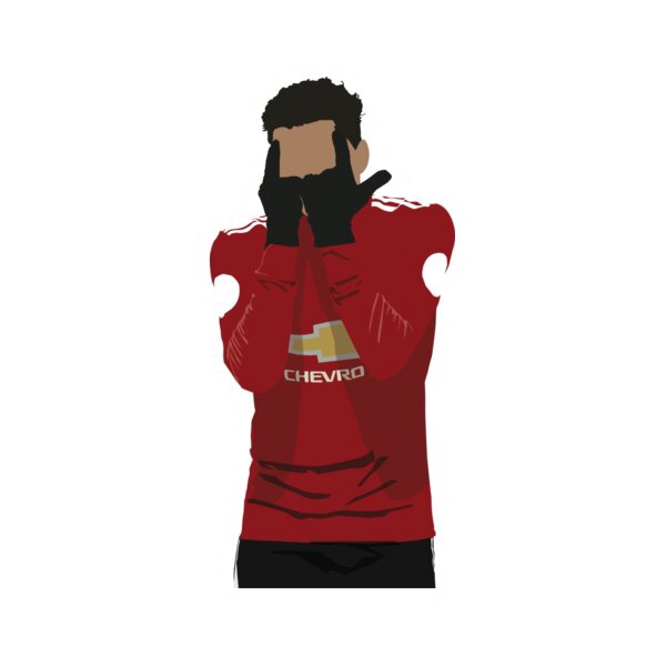 Bộ 40 hình dán sticker MANCHESTER UNITED, hình dán laptop, hình dán pvc
