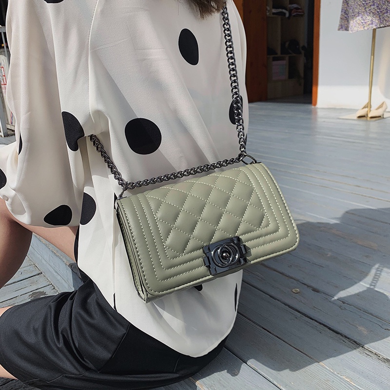 Túi Xách Nữ Túi Đeo Chéo Màu Đen Thời Trang Hàn Quốc Cho Nữ-77