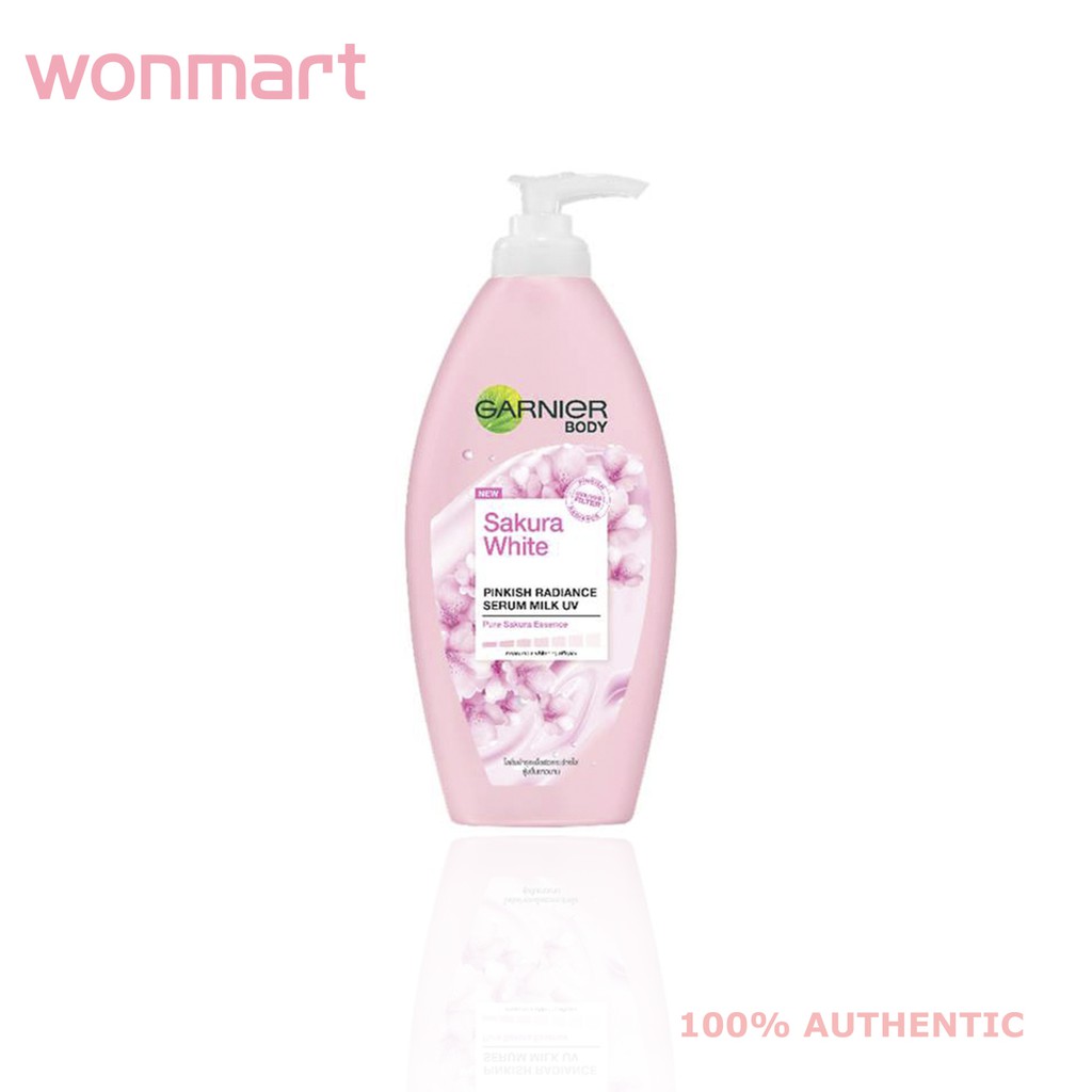 (Hàng Mới Về) Serum Garnier Sakura Làm Trắng Da Chống Tia Uv - 400ml