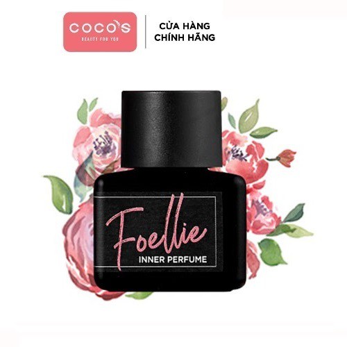 Nước Hoa Vùng Kín Hương Thơm Nồng Nàn Mãnh Liệt Foellie Eau De Innerb Perfume 5ml - Bijou Best Seller [MÀU ĐEN]