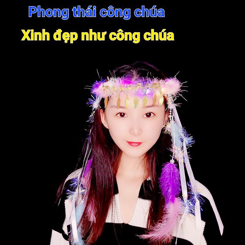 Bờm kết tóc công chúa phong thái Hàm Hương Xinh đẹp