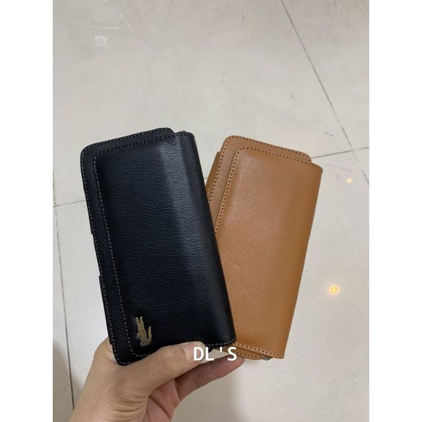 Bao da đựng điện thoại đeo ngang hông, đeo qua dây nịt siêu sang tự may (100% da bò) | BigBuy360 - bigbuy360.vn