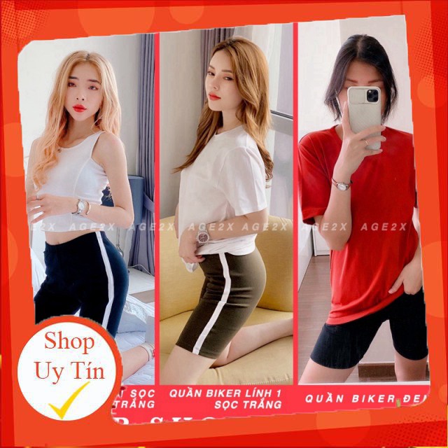 QUẦN BIKER SHORT NỮ AGE2X- chuyên SỈ hàng có sẵn số lượng lớn