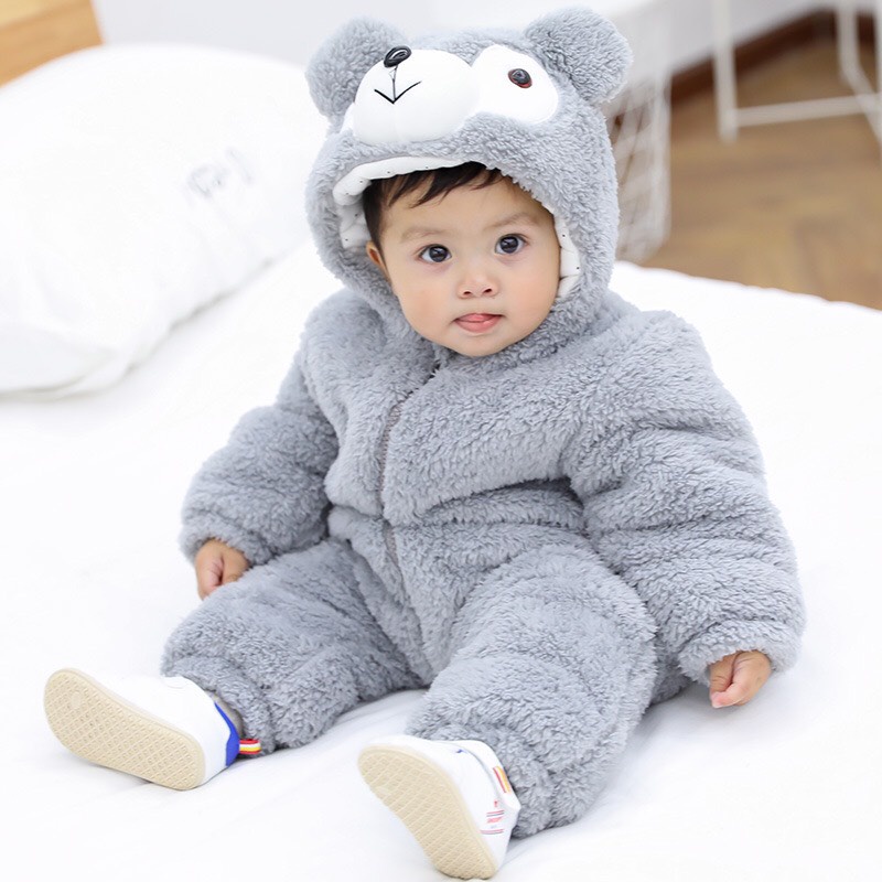 - Body Gấu Lông Cho Bé Cực Yêu 6-12kg -Shubikids