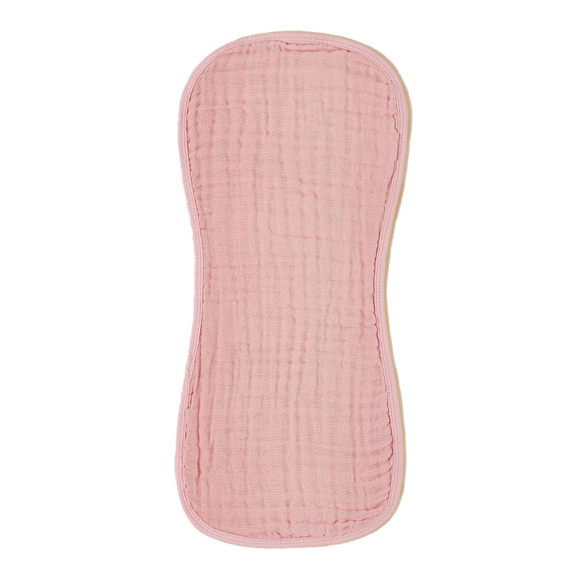 Khăn Lau Nước Bọt Bằng Cotton Màu Sắc Đơn Giản Tiện Dụng Cho Bé