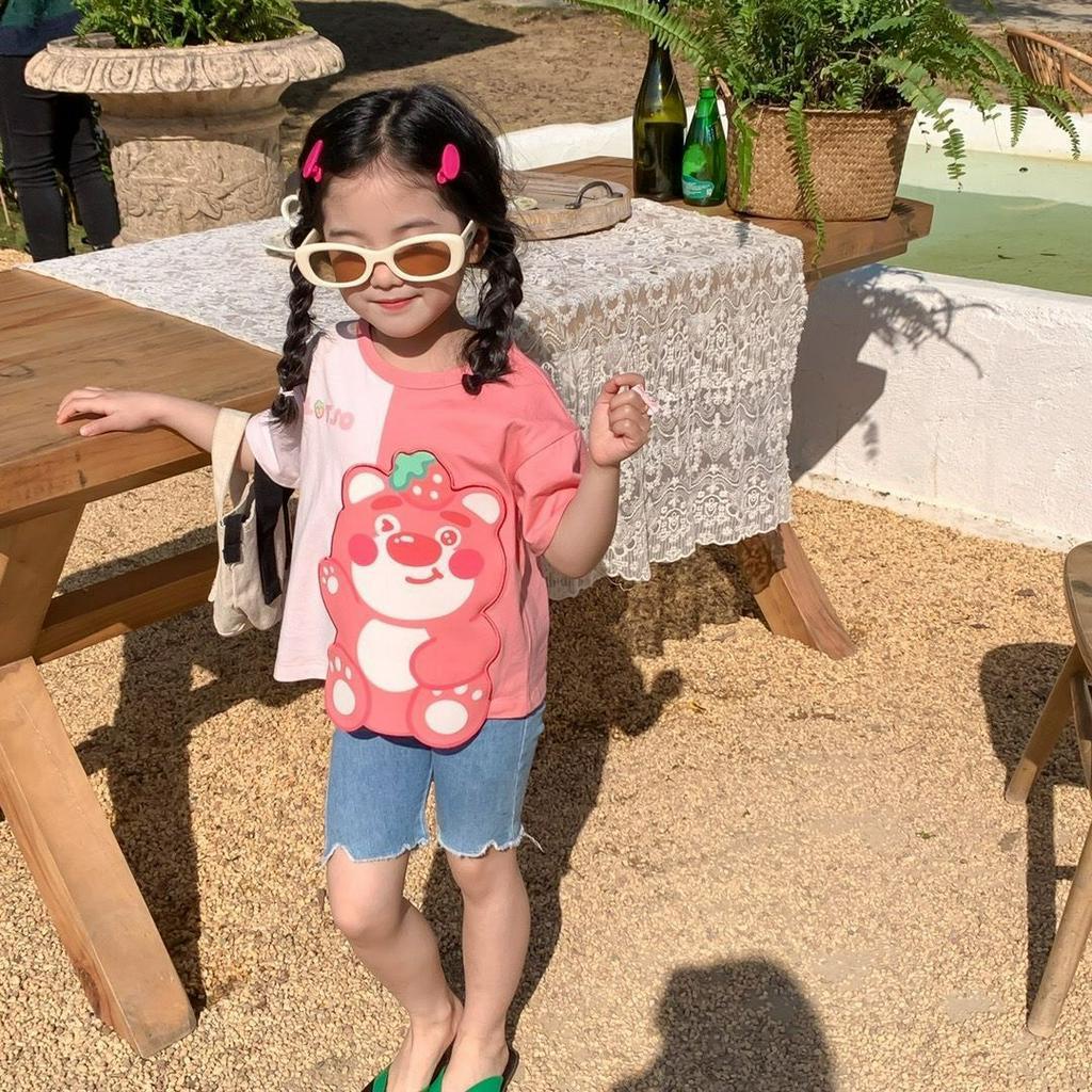 Áo Gấu Hồng, Cún Vàng A1599 Cho Bé - Jumping Beans Official Store
