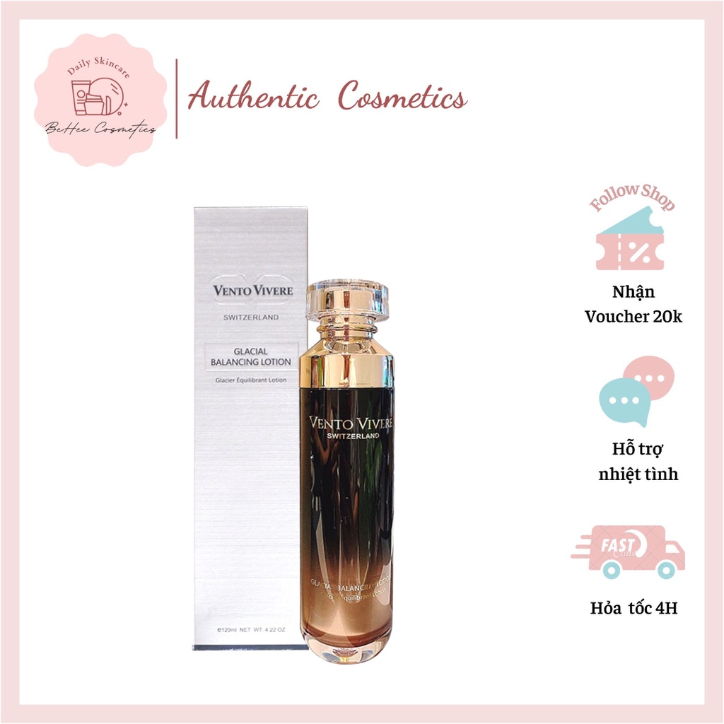 Lotion Glacial Balancing Vento Thụy Sĩ
