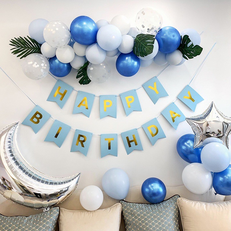 Set bóng bay trang trí sinh nhật S01 Chọn Mẫu