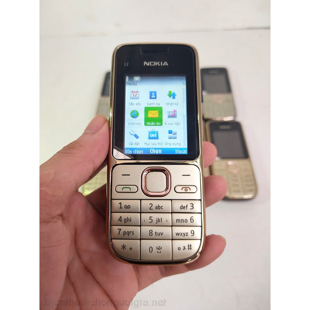 Điện thoại Nokia c2-01 Zin Kèm Pin Sạc BẮT 3G, BẢO HÀNH 6 THÁNG