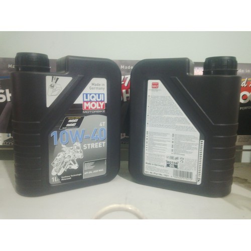 Combo 2 chai nhớt Liqui Moly Motorbike Street 4T 10W40 - Liqui Moly 10W40