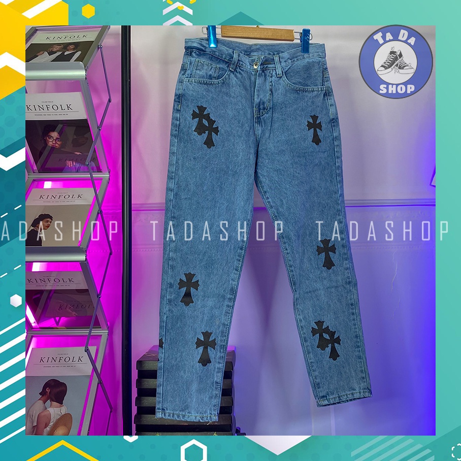 Quần jean thánh giá ảnh thật