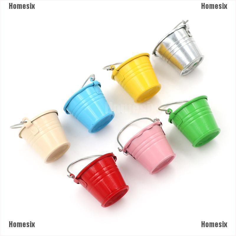 [HoMSI] Mini Cute Bucket Colored Wedding Party Favor Keg Box Gift Pail Candy Lolly SUU