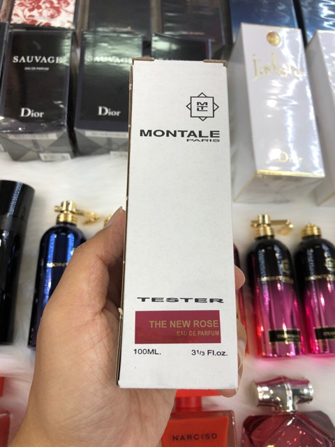 Nước Hoa Nữ TESTER Montale The New Rose 100ml . Chính Hãng 2020