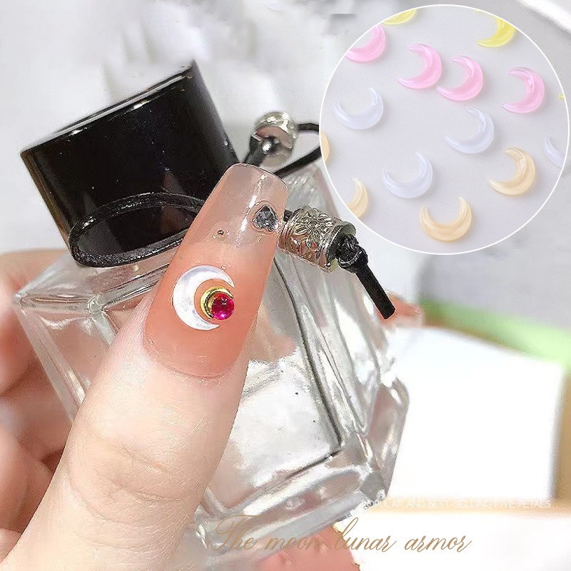 Set 50 Phụ Kiện Trang Trí Móng Tay Hình Thủy Thủ Mặt Trăng