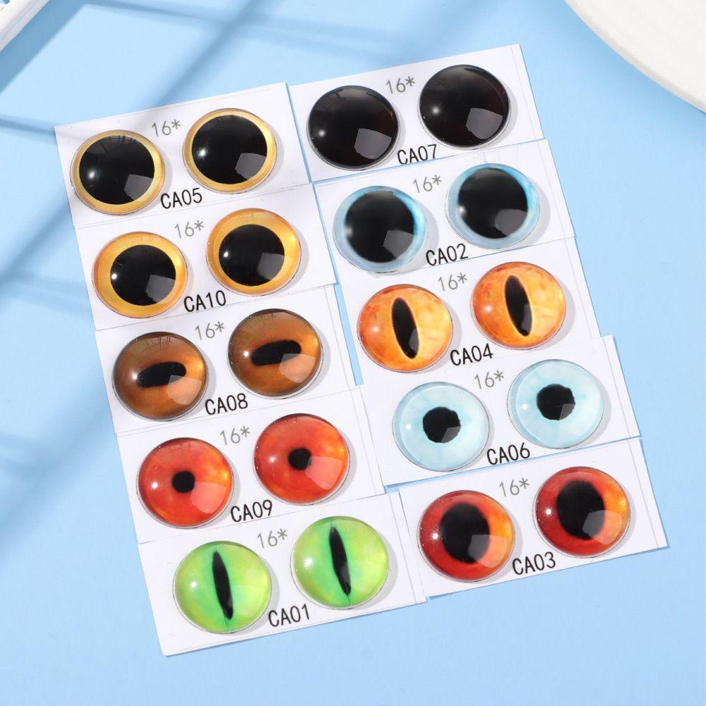 Mắt Kính 16mm Bằng Len Đồ Chơi Cho Thú Cưng
