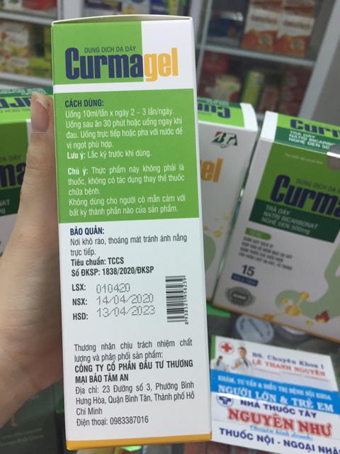 ✅ Dung dịch dạ dày Curmagel- hết nỗi lo dạ dày tá tràng